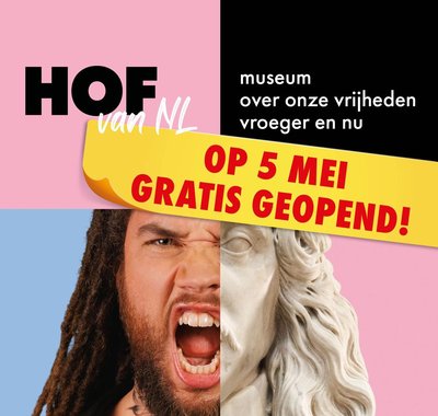 Bevrijdingsdag gratis entree Hof van Nederland/